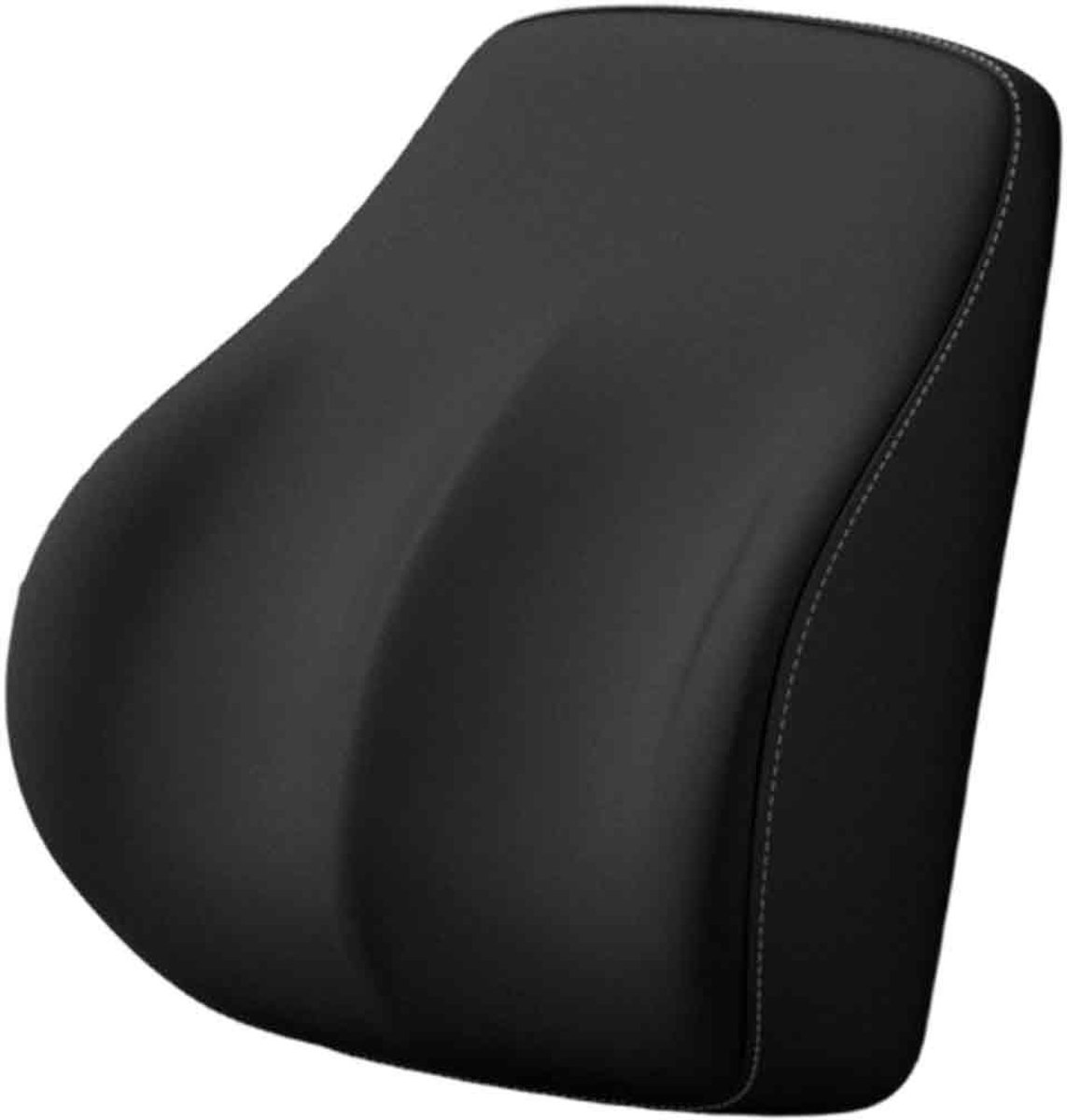 SSTRWGOOD Lendenkussen - Ergonomisch Rugkussen - 38x34x12cm - Geschikt voor Autostoel, Kantoorstoel en Rolstoel - Vervaardigd uit Stof