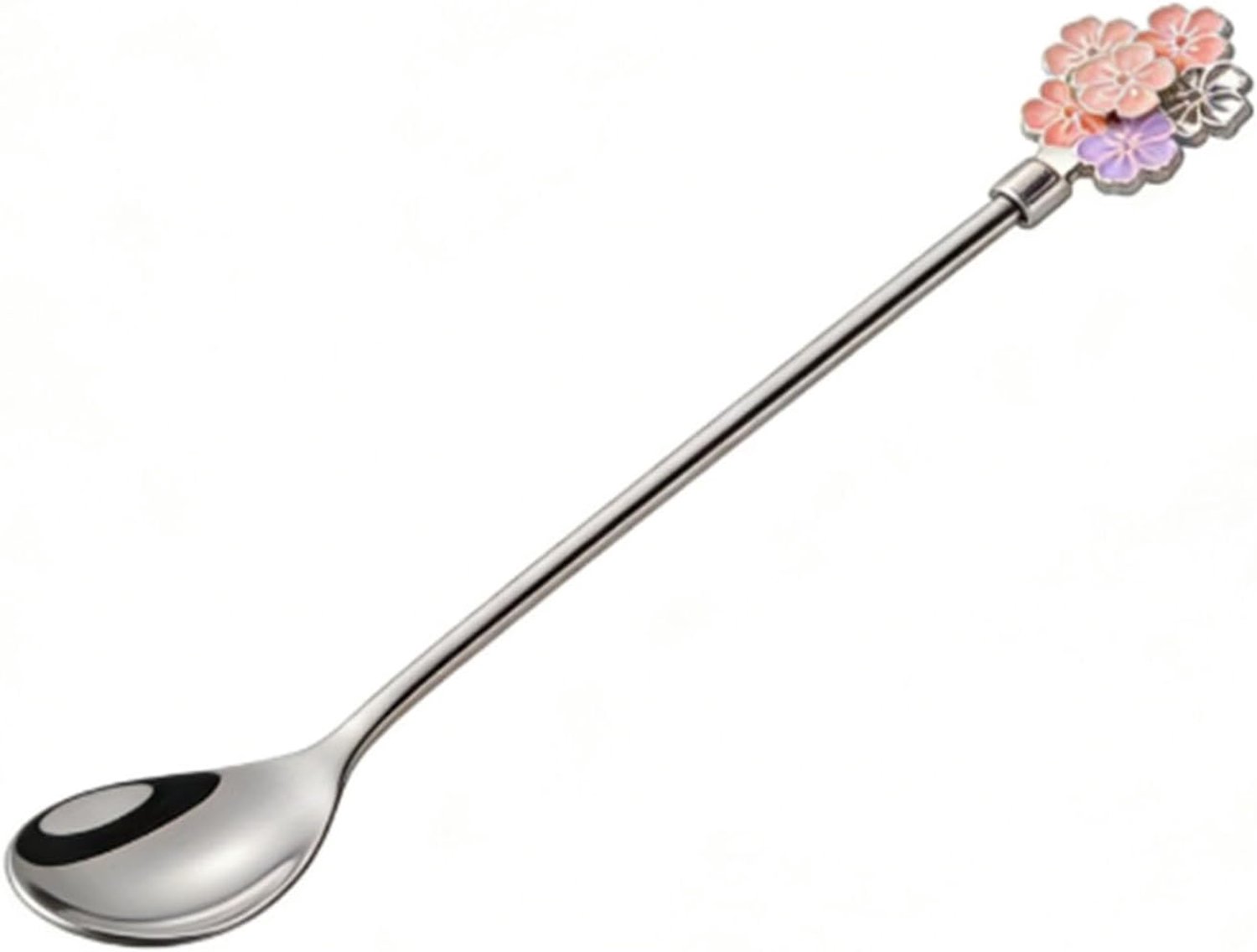 Jeanoko Koffielepelset Elegante Lepels met Lange Steel voor Het Roeren