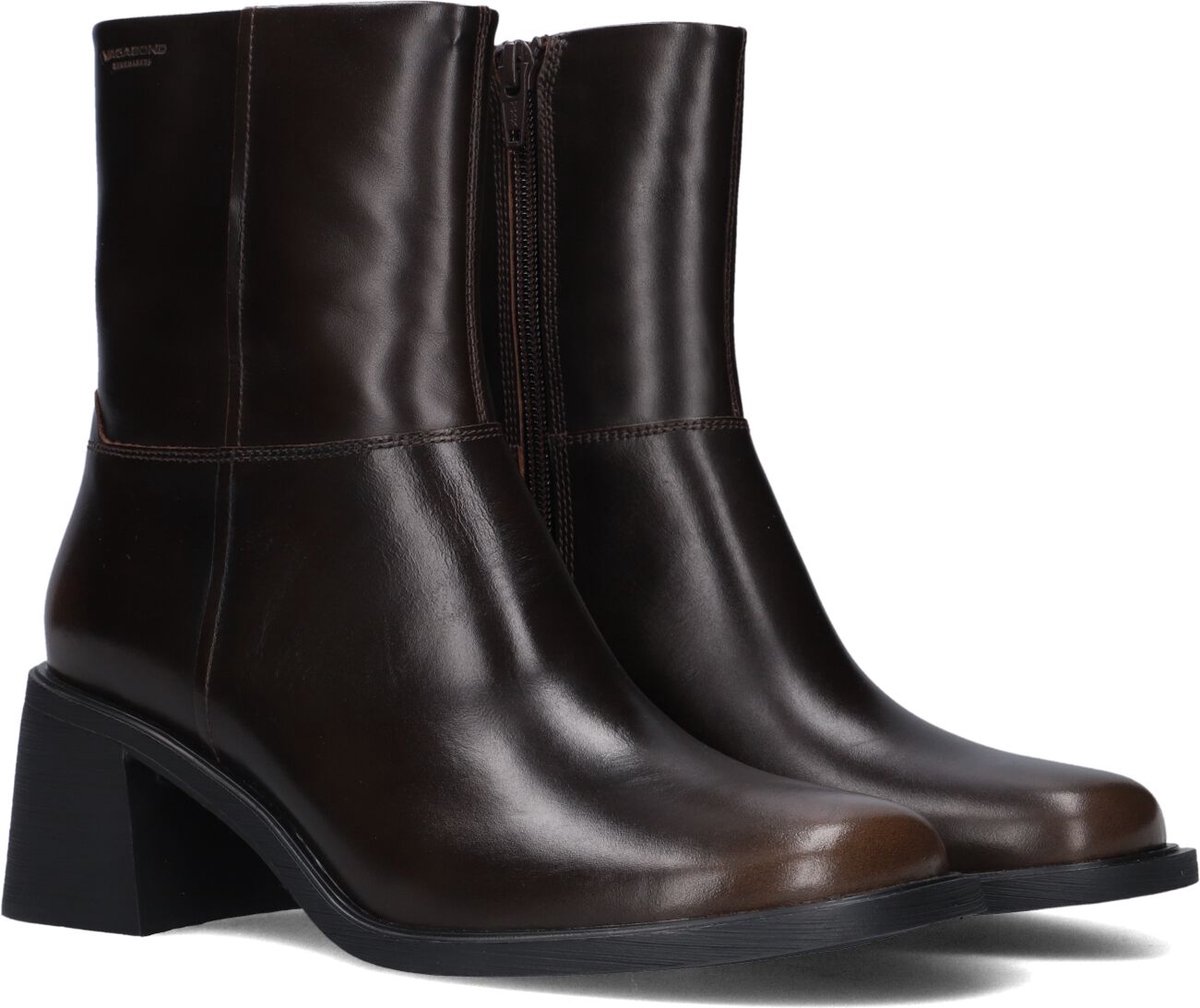 Vagabond Shoemakers Vega Enkellaarsjes - Enkelboots met rits - Dames - Bruin - Maat 37