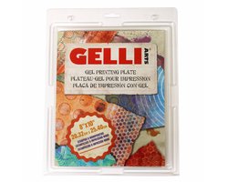 Gelli Arts gel print plaat 20,3x25,4 cm voor gelprinting en knutselen.