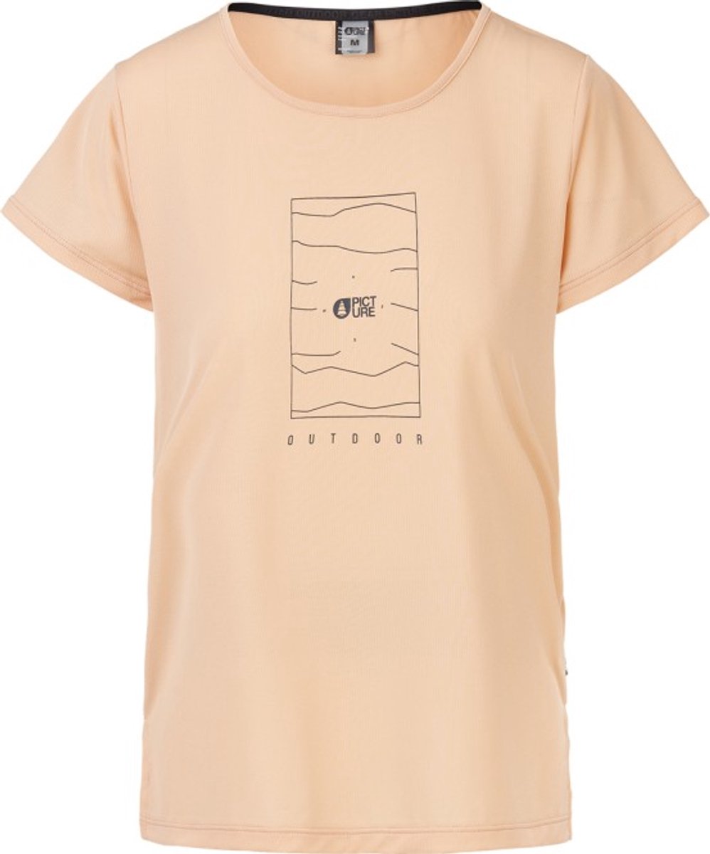 PICTURE HILA TECH TEE Peach Nougat xl