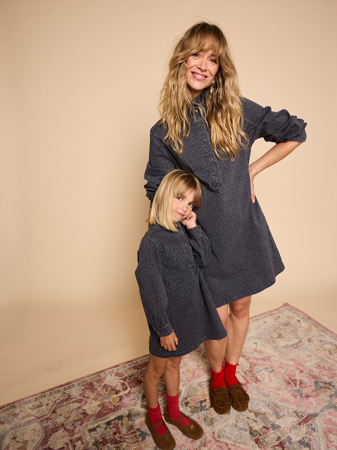 Envie de Fraise Korte positiejurk denimgrijs
