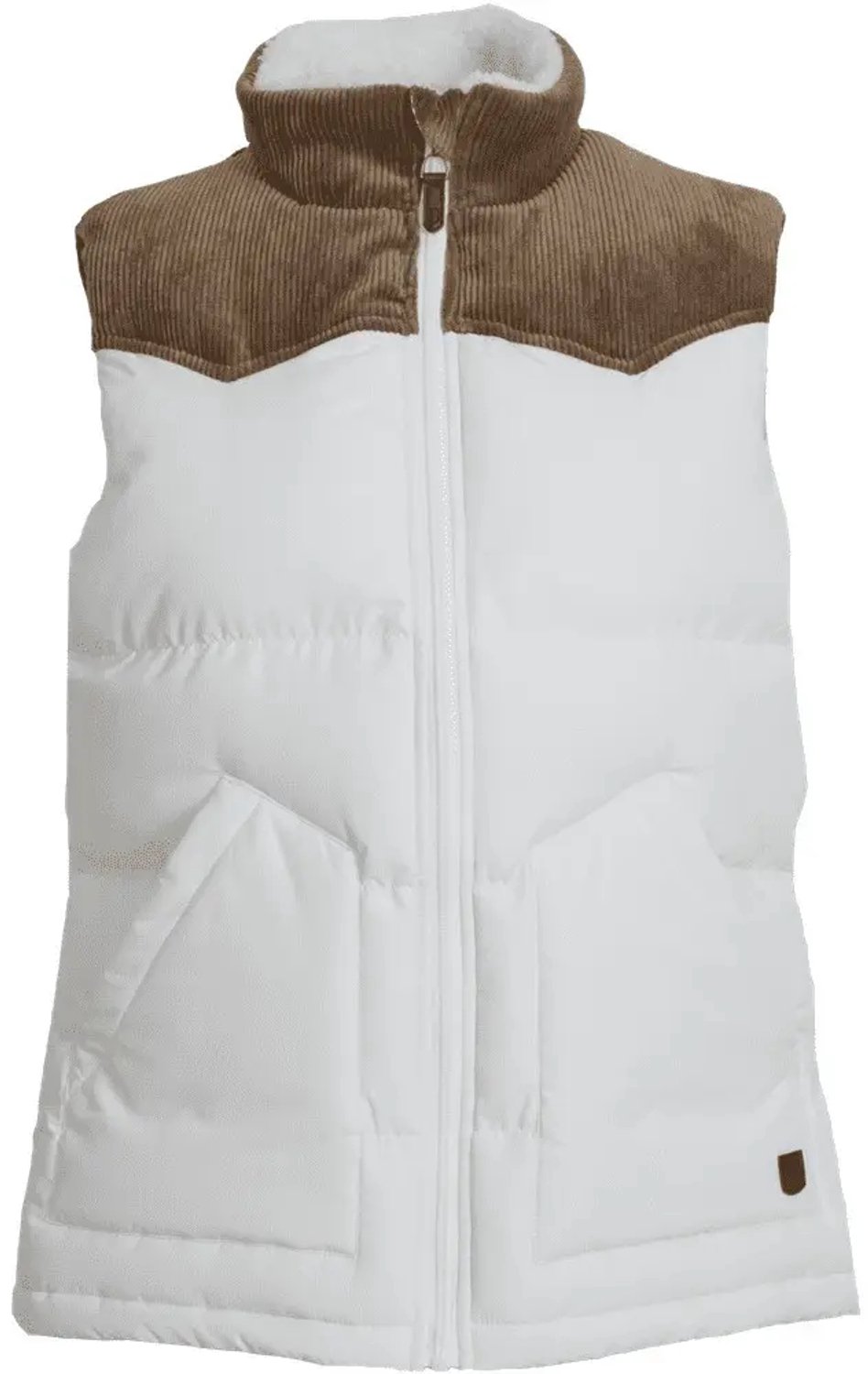 Mouwloos damesjack Dobsom Hyde Offwhite