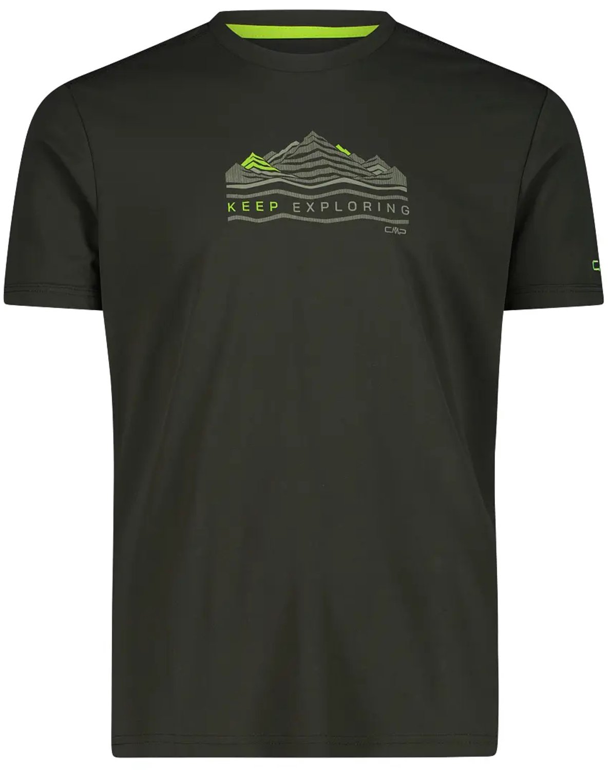 Piqué shirt met adventure-print CMP Eden