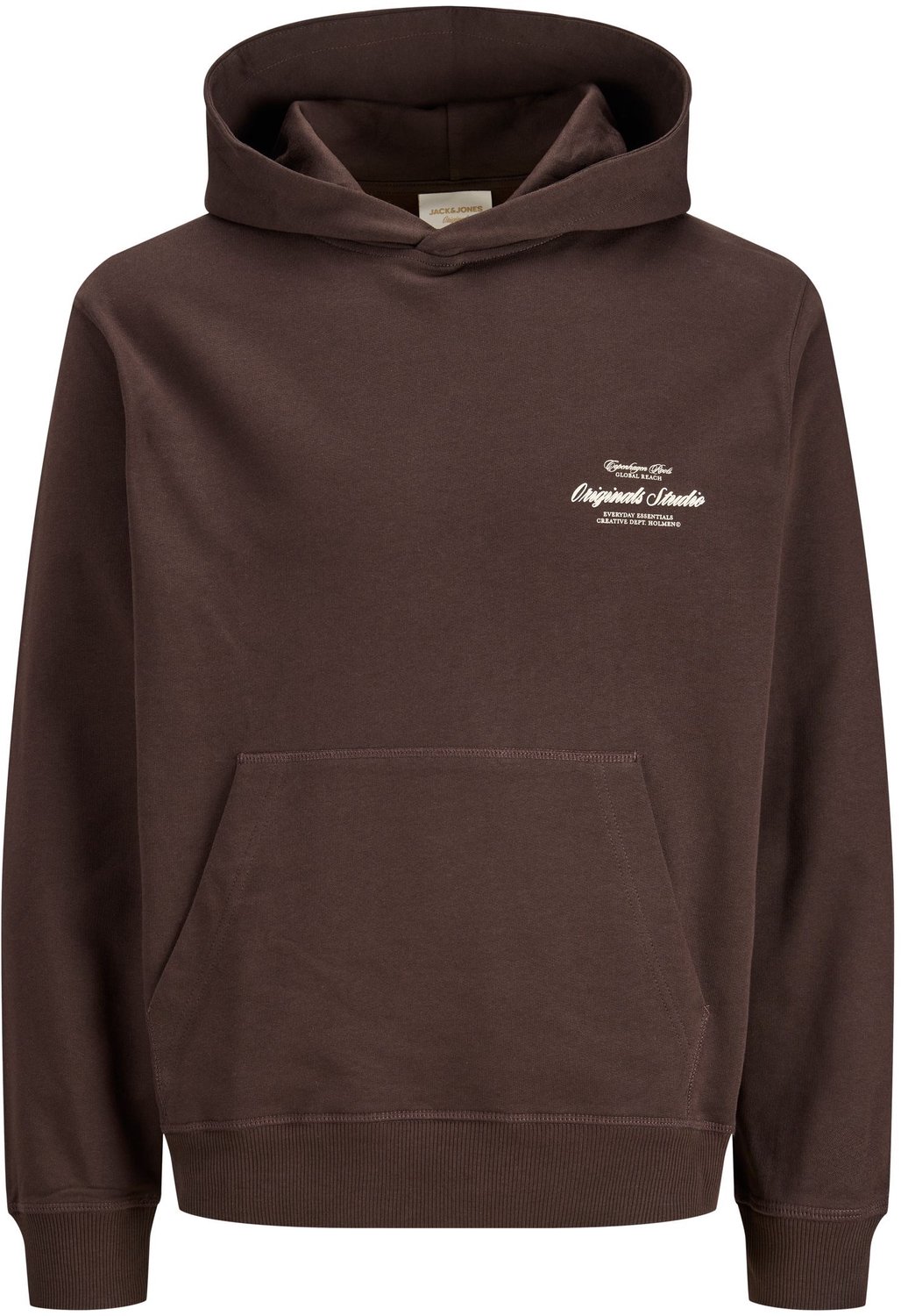 Jack & Jones Heren Sweatshirt bequem Bruin XXL Volwassenen