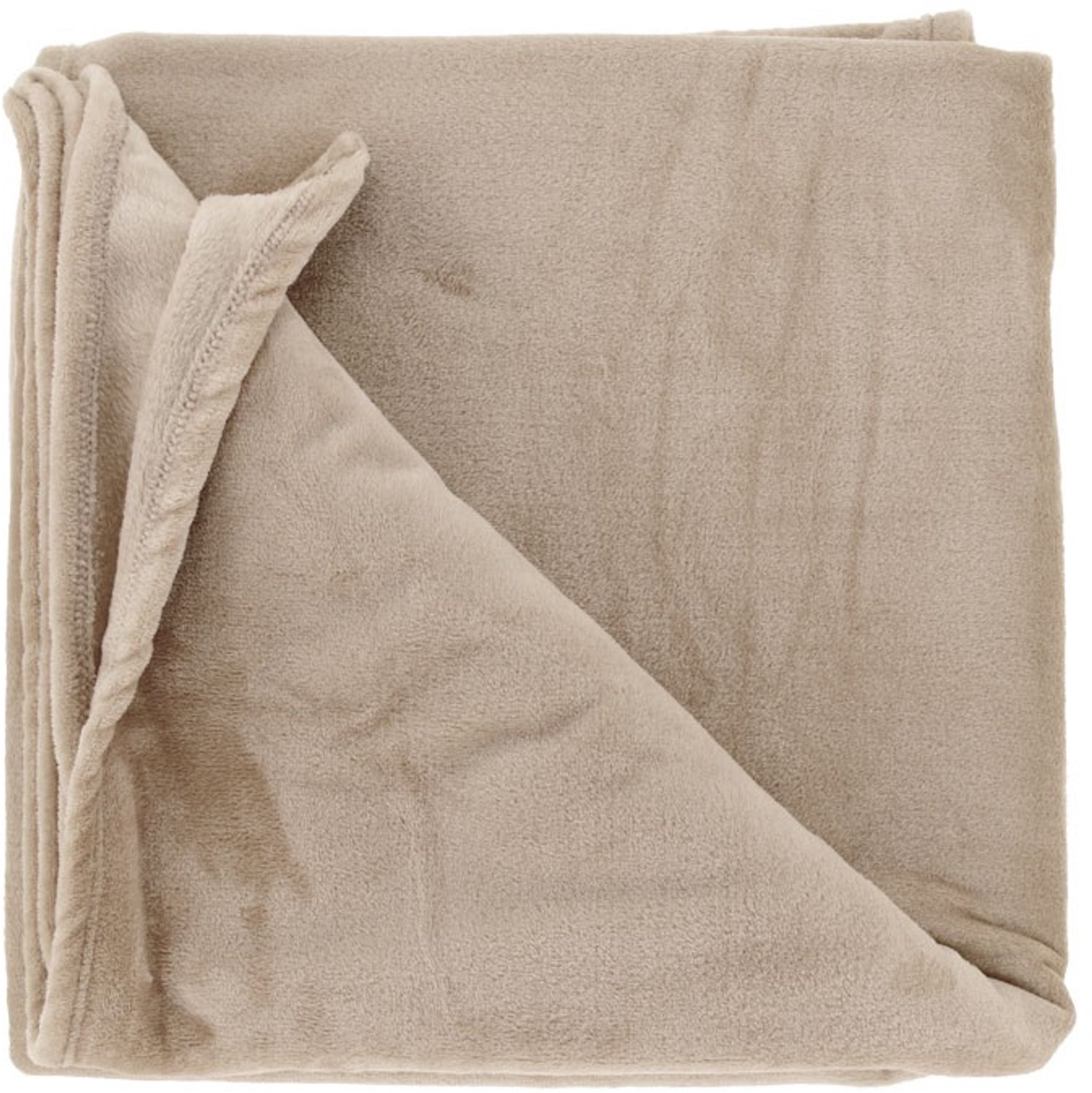 Unique Living Plaid Oscar - chateau grey - 150x200cm Grijs