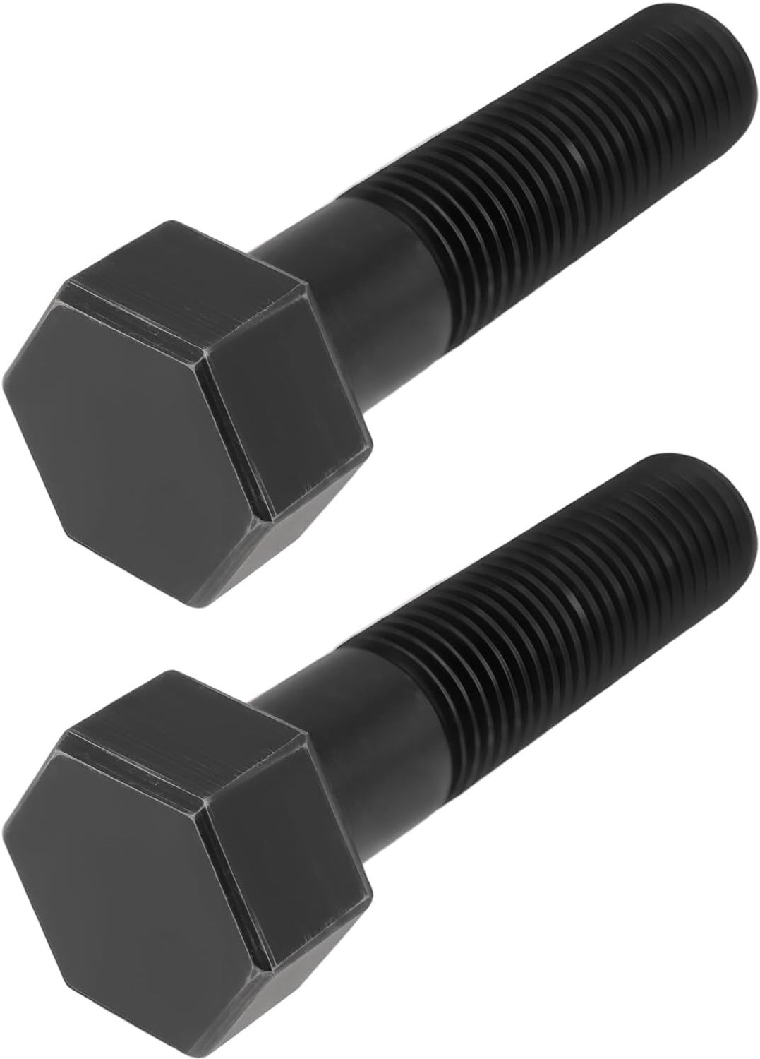2 stuks linkshandige schroefdraad blade bout 3/8 inch 24UNF lengte 38 mm compatibel met Castel Garden Grasmaaier, 112735695/1