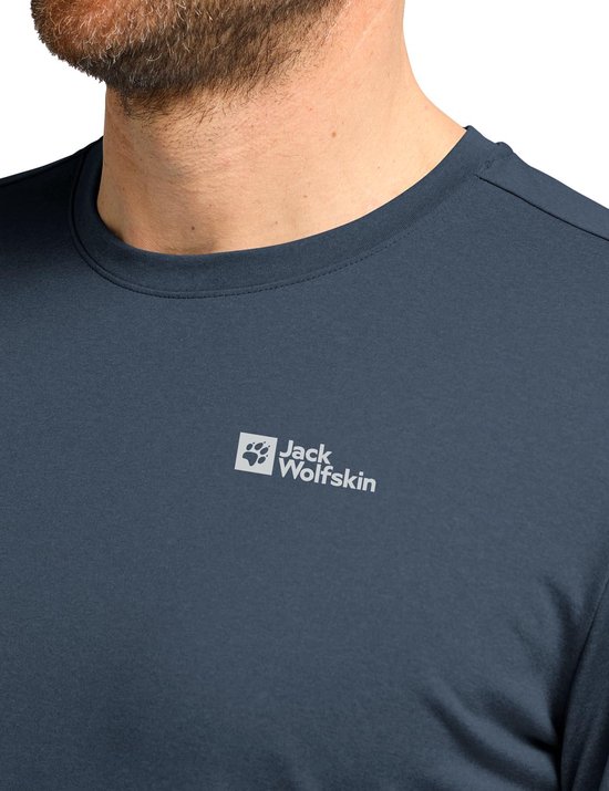 Jack Wolfskin SKY THERMAL L/S M Heren Thermoshirt - midnight sky — afbeelding 2