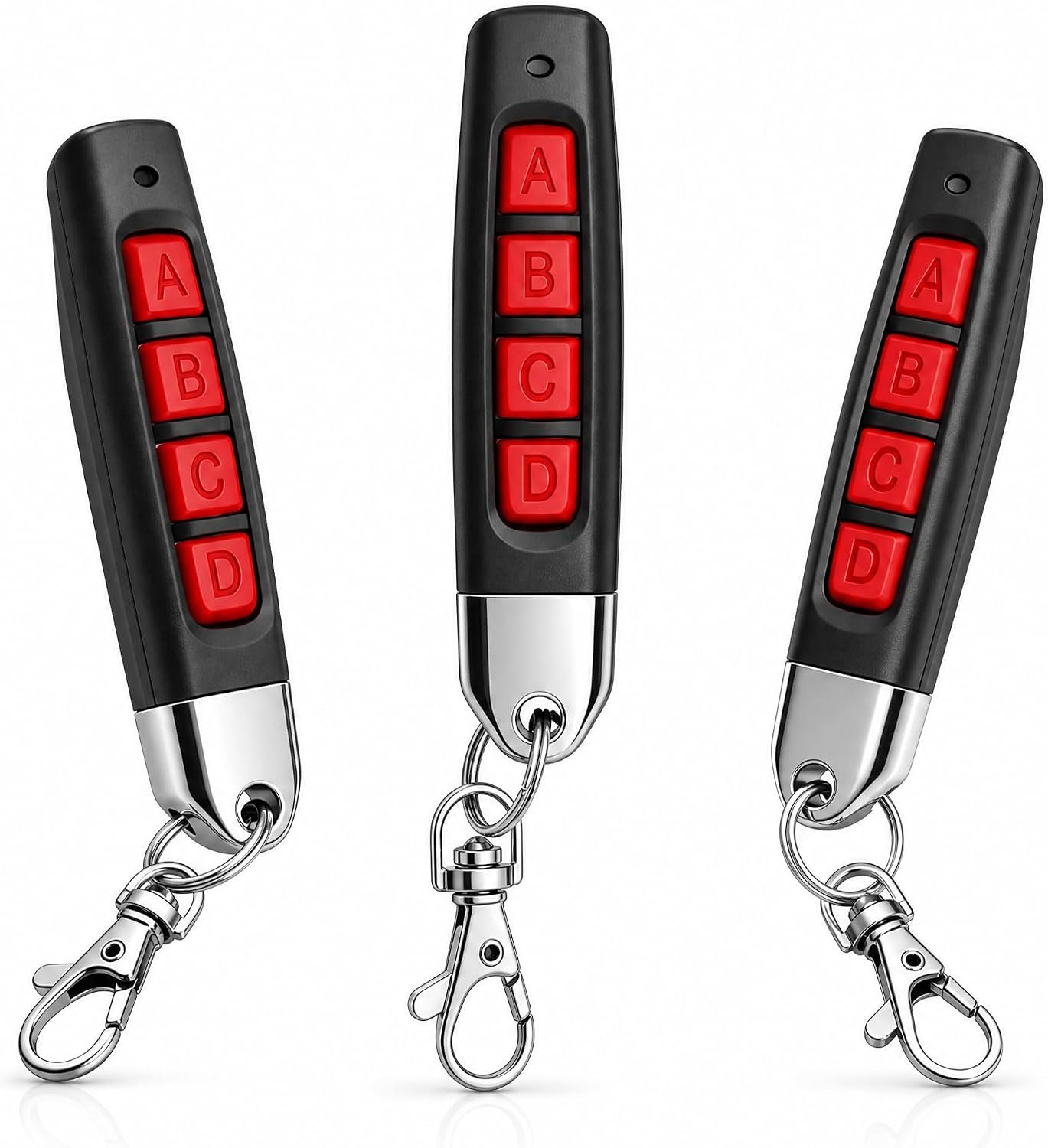 3 stuks, universele afstandsbediening voor garage, 433 MHz