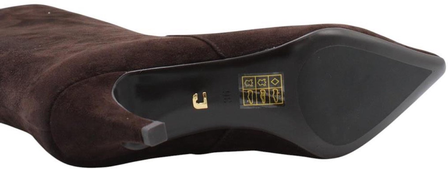 Lola Cruz - Schoenen - Donkerbruin - Vrouwen - Maat 36 -