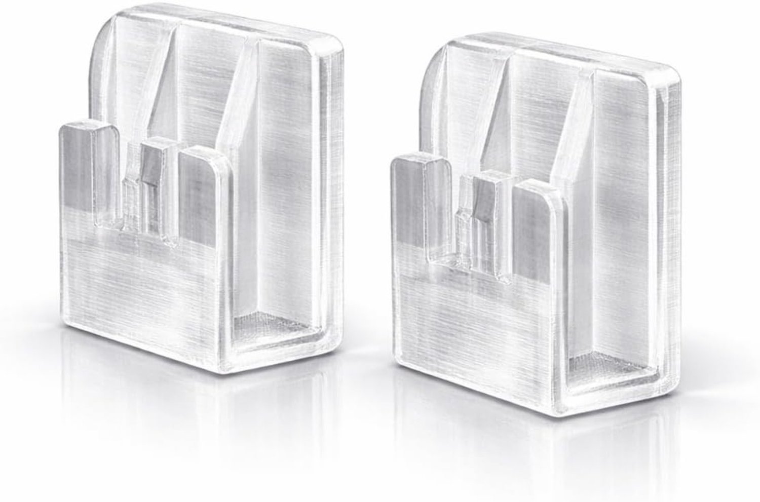 Tolhouder voor auto, set van 2, 3 x 3 cm, afneembare telemautdeur voor voorruit, veilige en discrete bevestiging, robuuste houder, compatibel met model 2019 tot 2023