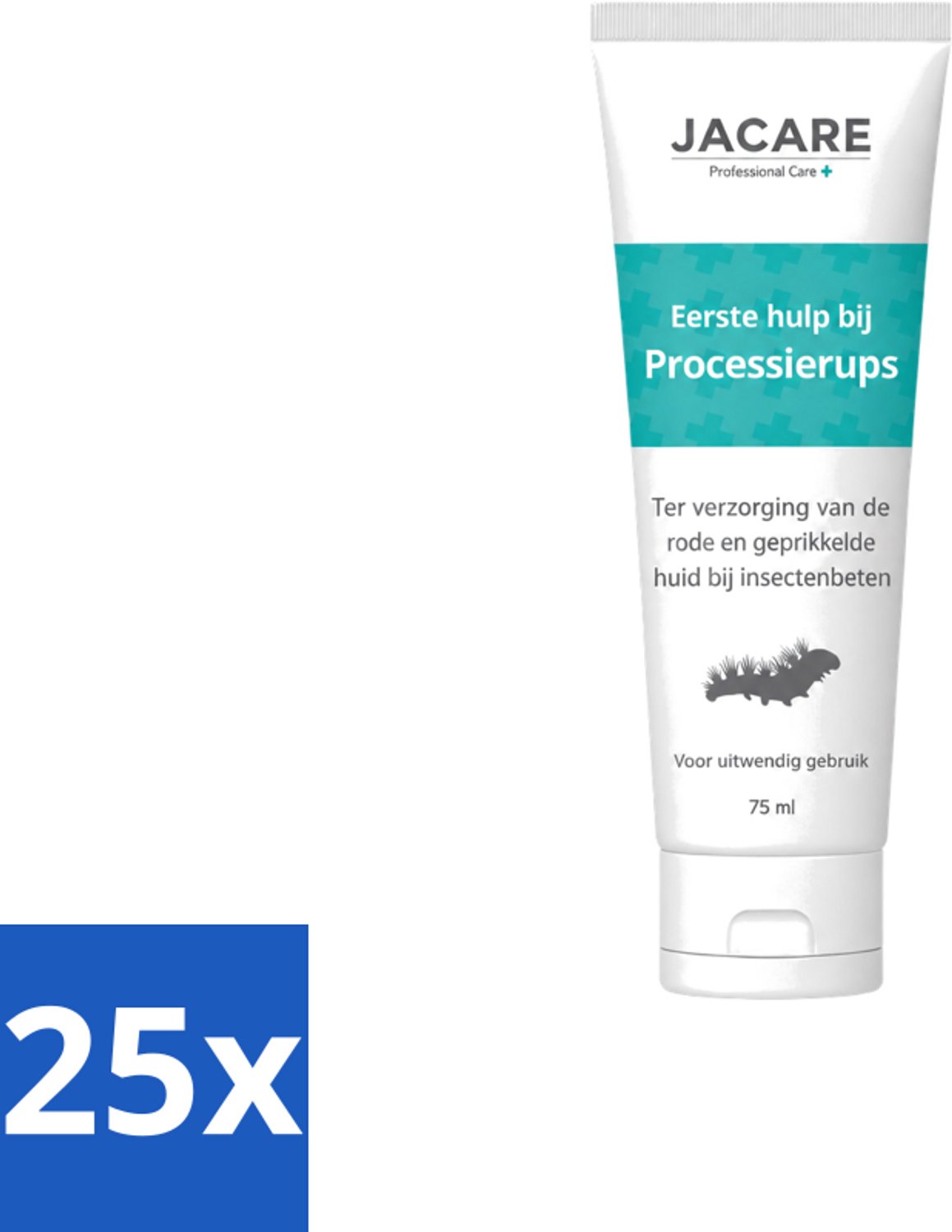 25 x Jacare – Gel – Processierups – 75 ml - Voordeelverpakking - 25 stuks