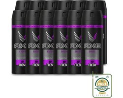 12 x Axe - Deodorant Bodyspray - 48hrs Fresh - Excite - 150 ml - Wasstrips - Axe Excite - Deodorant Bodyspray - Geur - Lichaamsgeur Bescherming - Langdurige Bescherming