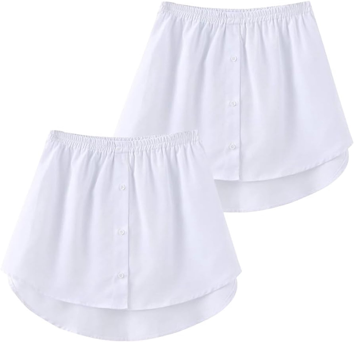 Blouses rok verlenging mini onderrok onderrok sweep hemd verlengrok