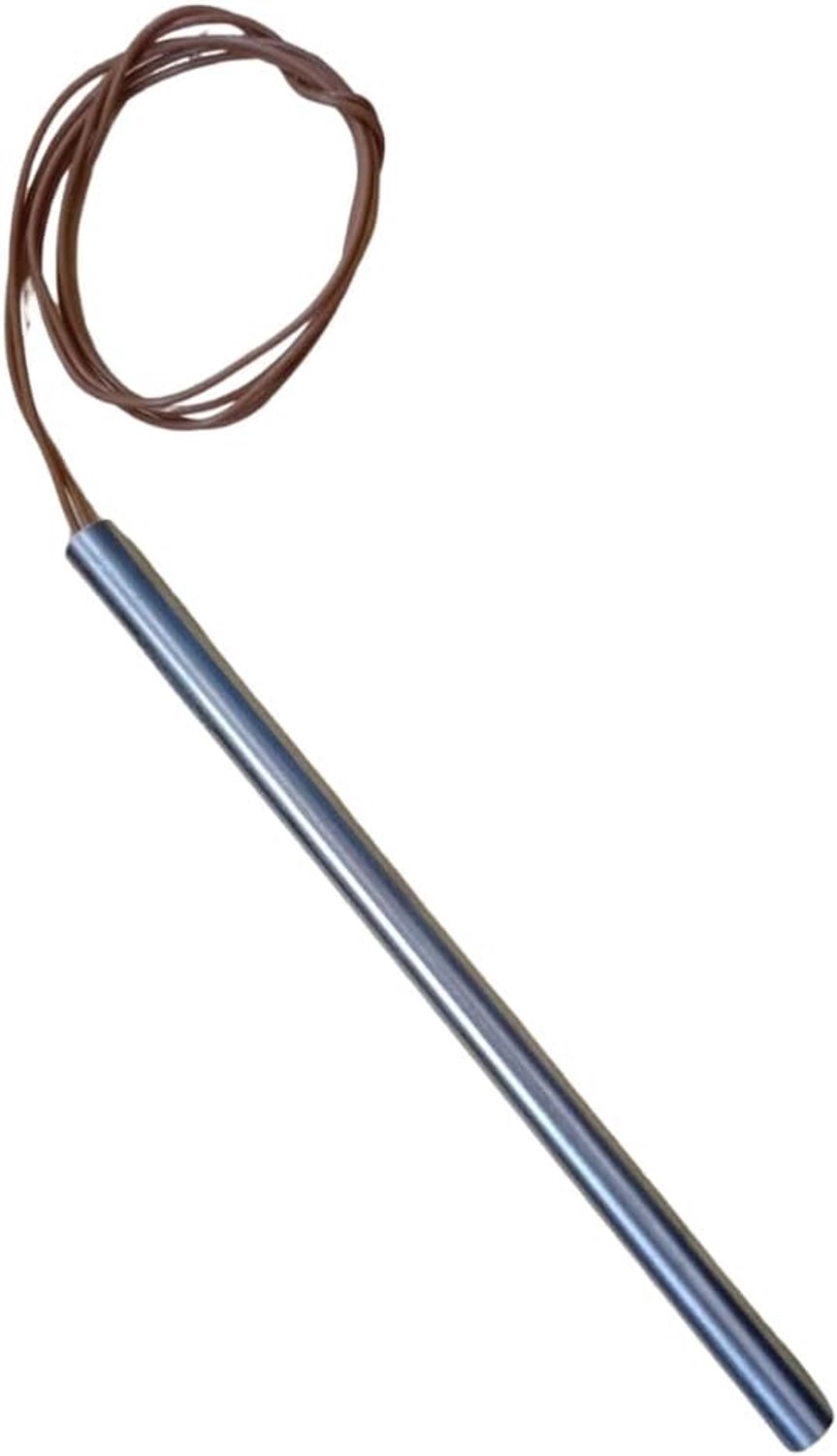 Bougie voor pelletkachel, 320 W, Ø10 mm, lengte 180 mm, recht, voor open haarden Montegrappa Aktiv, Atomo, Inside, Pellet Plus, Ref. 1018