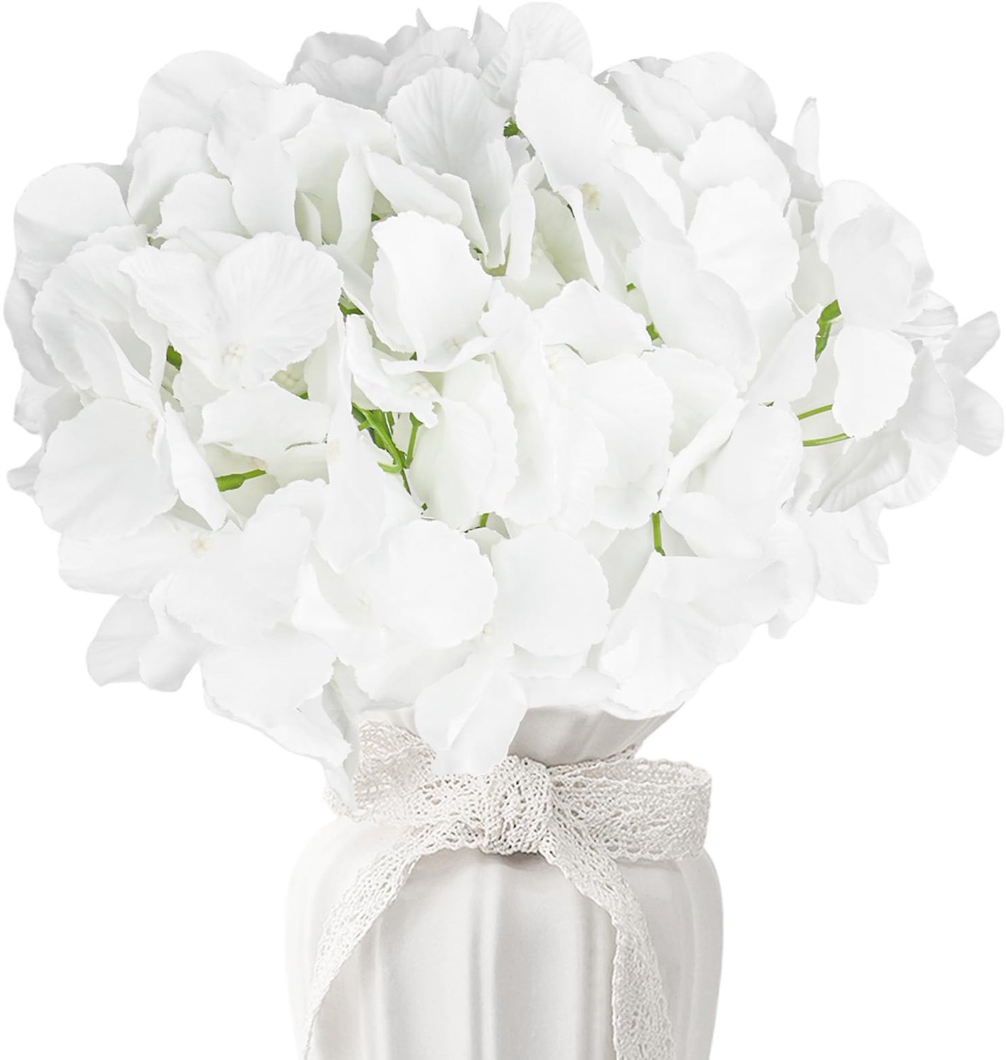 Set van 6 Nep Hortensia Bloemen voor Decoratie