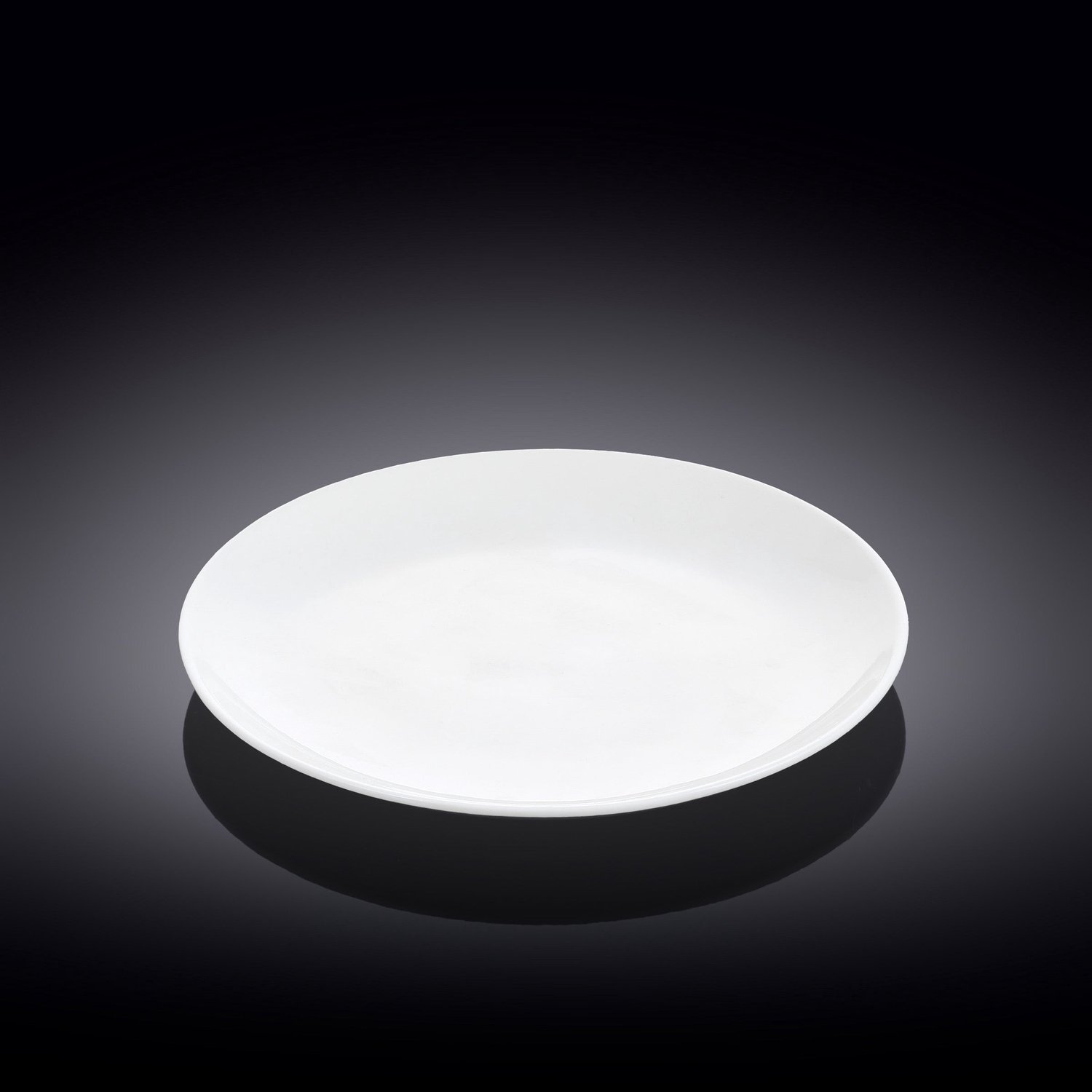 Wilmax Dinerbord 23 cm van Porselein, Wit WL-991248/A