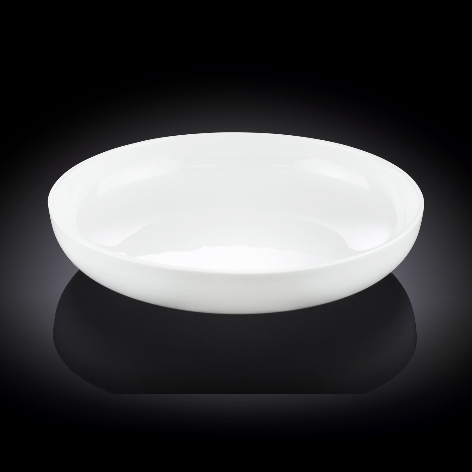 Wilmax Dinerbord 23 cm van porselein, Wit WL-991215/A