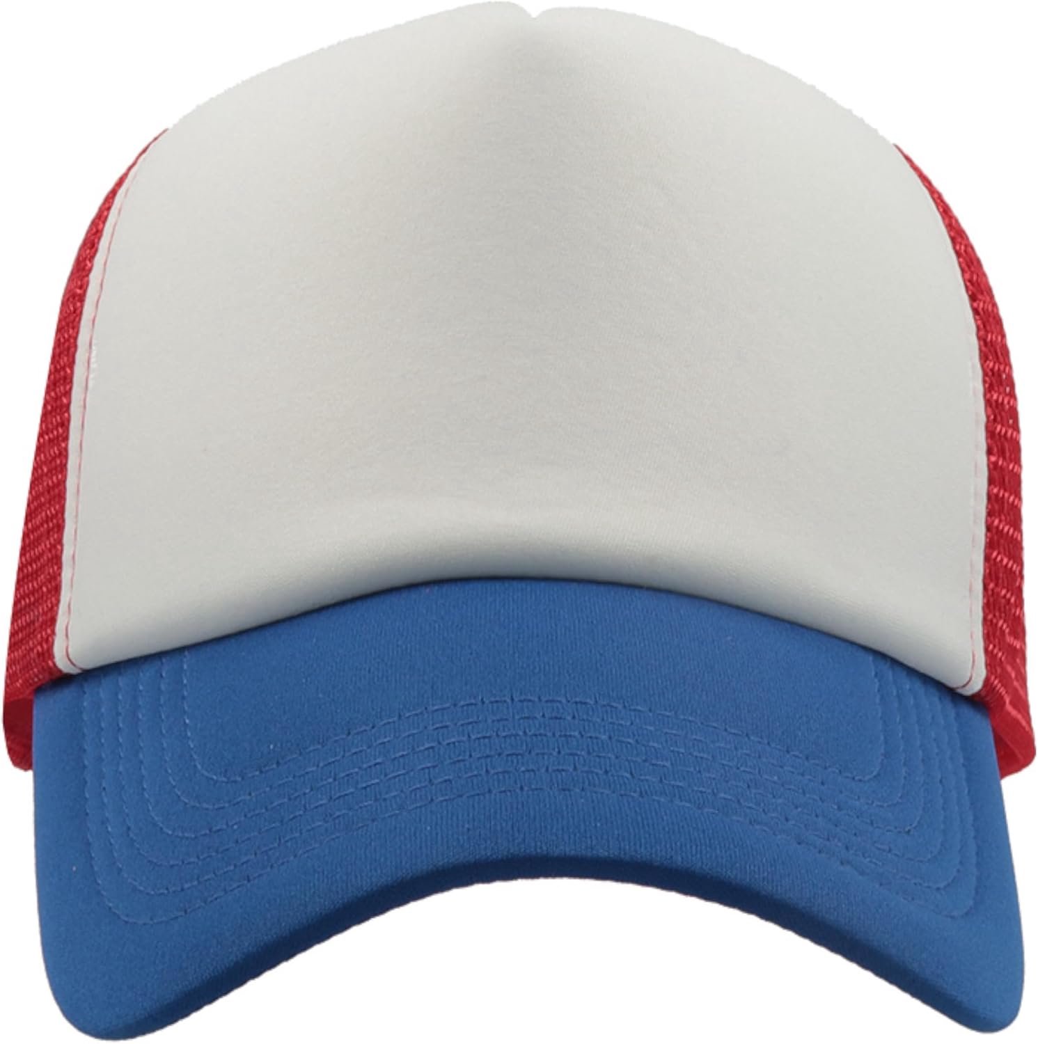 Mesh Baseball Cap Truckerhat Unisex One Size en Kindermodellen Basecap Baseball Hat 30 Kleuren Effen Tweekleurig Polyester Katoen