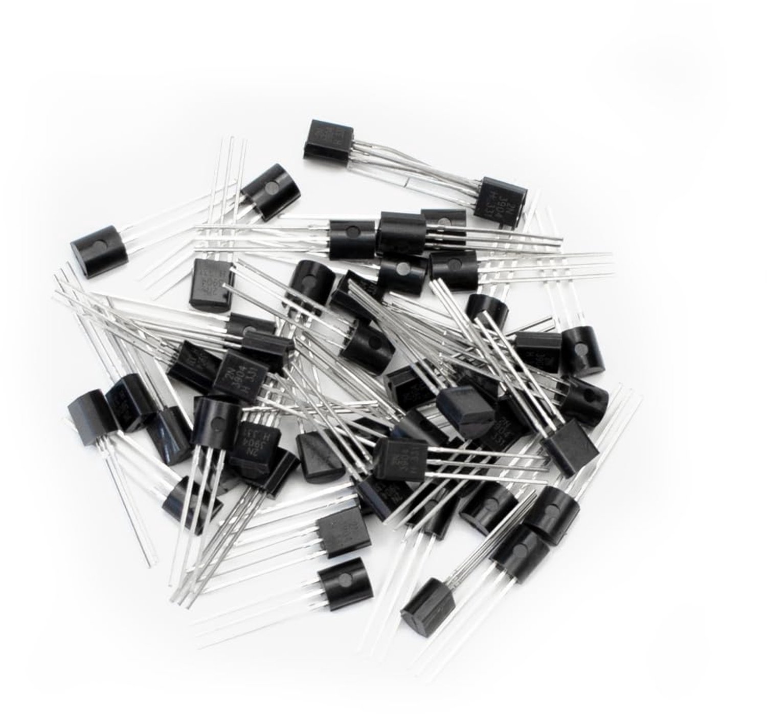 50 Pcs BJT Power Transistors Waarden 2N3904 NPN Power General Purpose Transistors