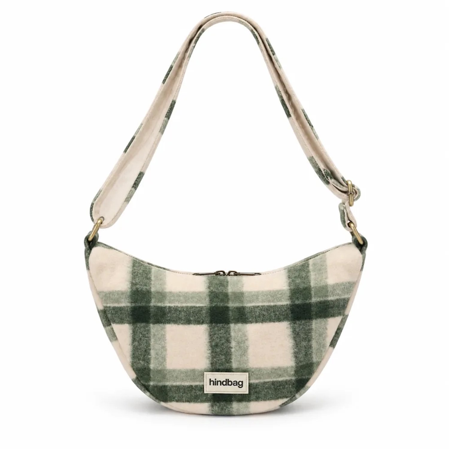 Hindbag heuptas Andrea tartan groen