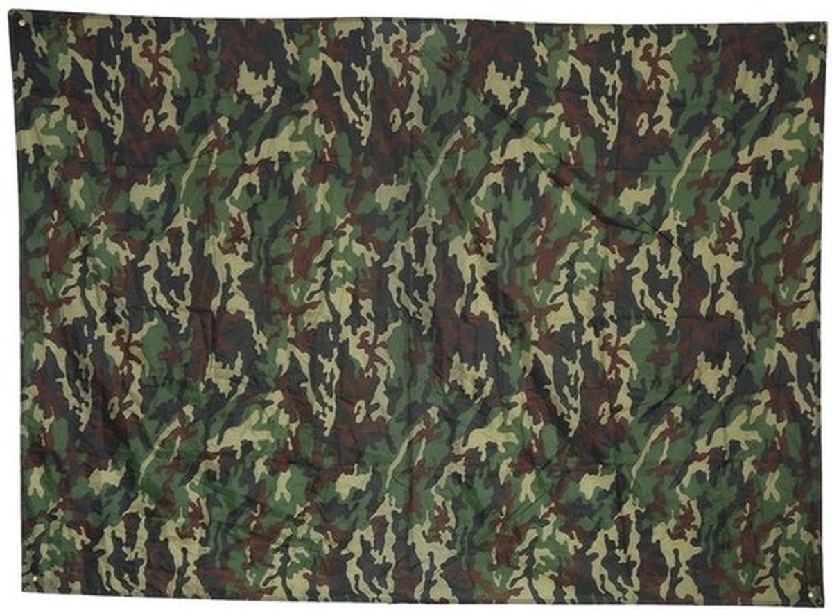 - Camping Tarp - Multifunctionele Picknick Mat - 2 x 1,5 m - Draagbare Tent Voetafdruk - Ideaal voor Wandelen en Kamperen - Bescherming teg...