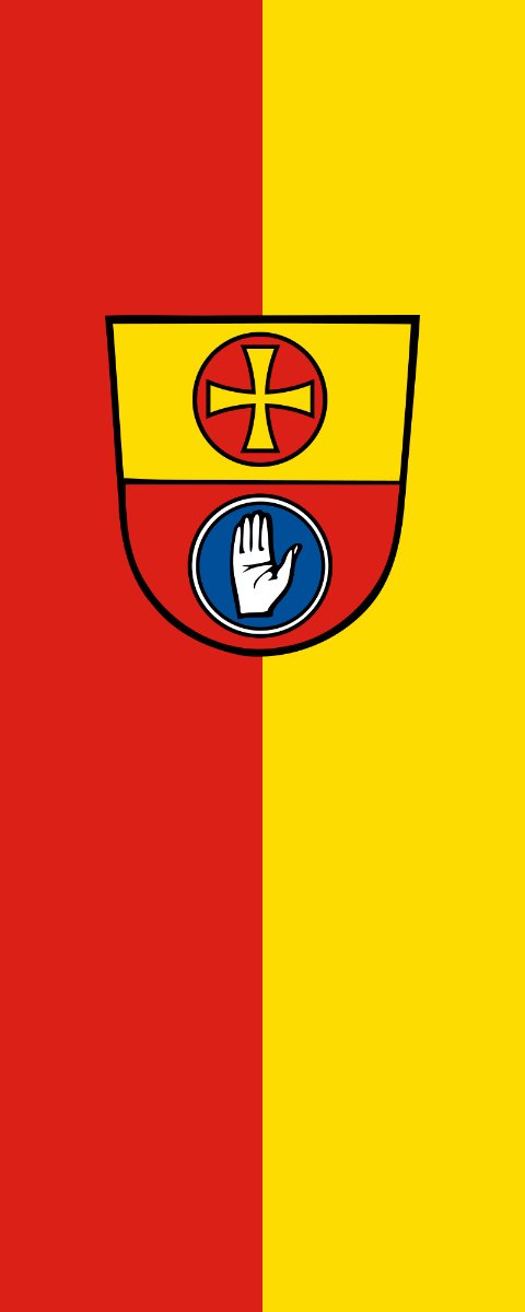 Vlag Schwabisch Hall 200x300cm