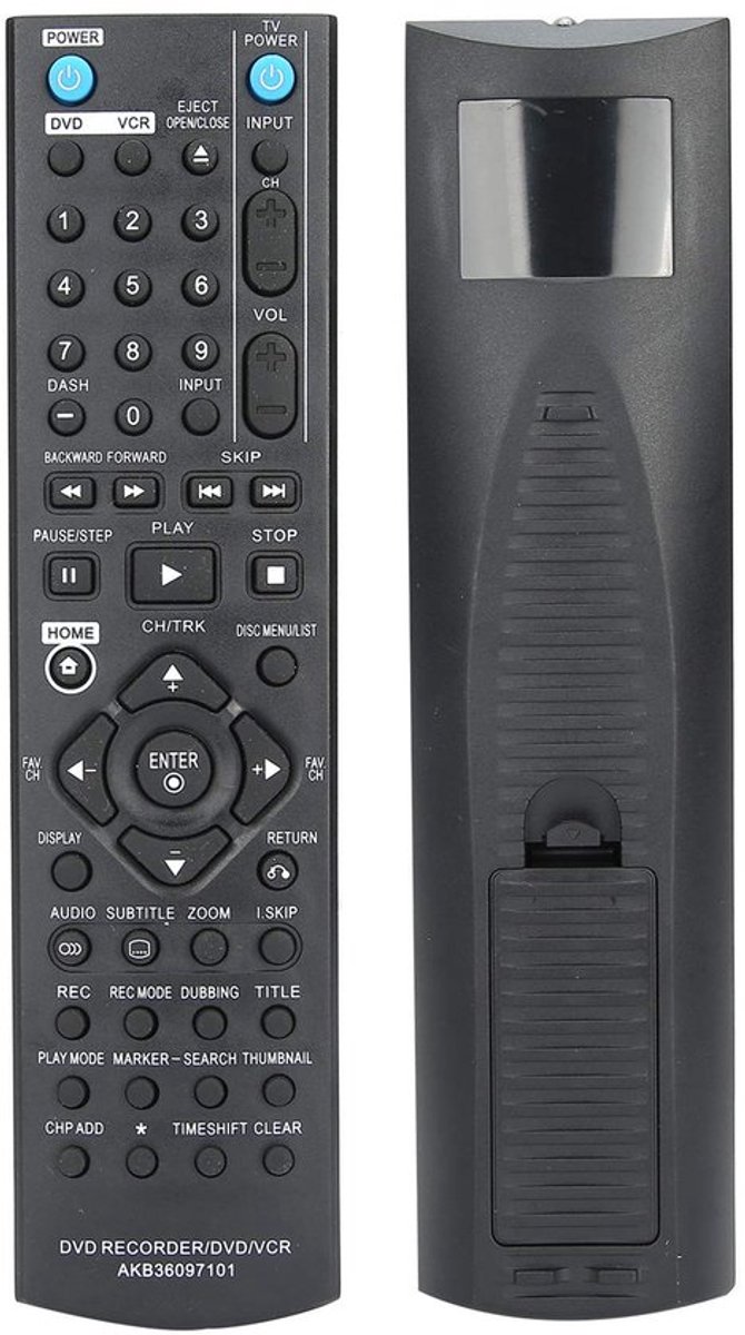Vt products - Universele Dvd-recorder-afstandsbediening - Vervangend model - 10 M