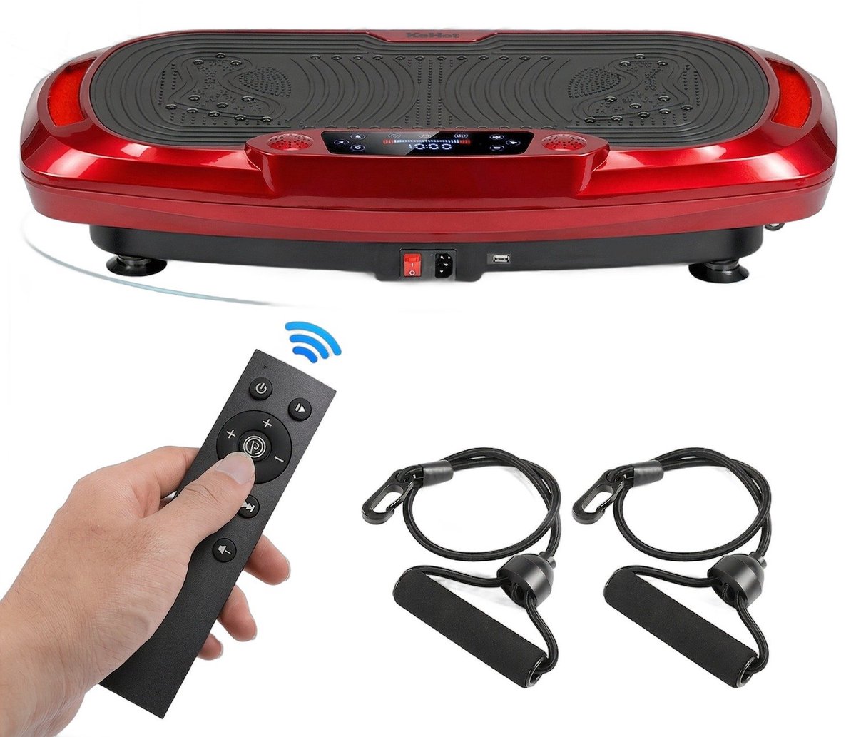 Currero Vibration Plate - Trilplaat Fitness - Vibratieplaat - Trilplaat - Fitnessapparaat - Bloedsomloop - Thuis Trainen