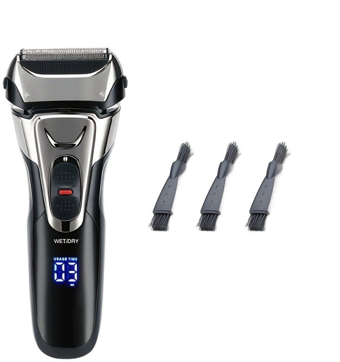 Currero Foil Shaver - Scheerapparaat Mannen - Hoofd Scheerapparaat - Head Shaver - Tondeuse met Trimmer - Lichaam en Baard - Oplaadbaar