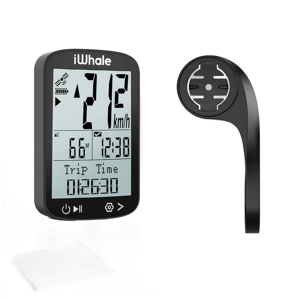 Currero Fatbike Scherm - LCD Display - Schermpje - E-Bike Accessoires - Elektrische Fiets - Dashboard - Snelheidsmeter - Kinderen & Volwassenen