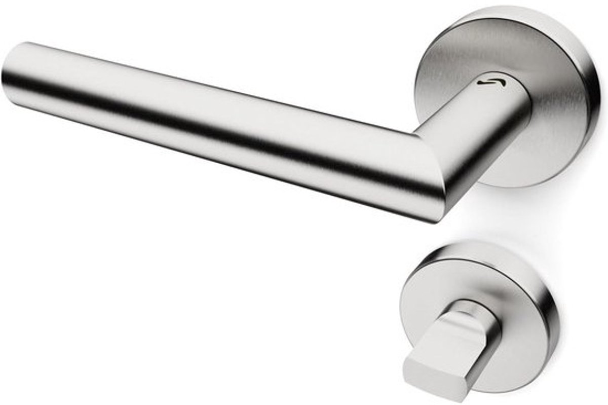 Deurgreep Binnendeuren - Deurkruk Set - Kamer Deur - Roestvrij Staal - 38-44mm Deurdikte - Mat Geborsteld