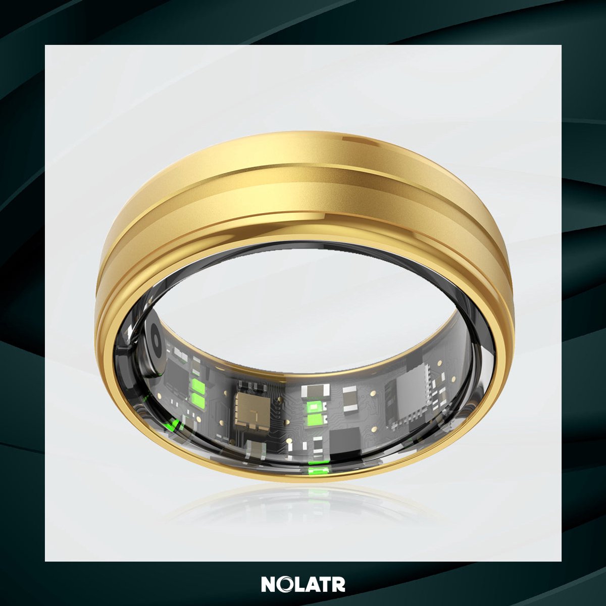 NOLATR CORE PRO - Stappenteller - Slaaptracker - Goud - Maat 11