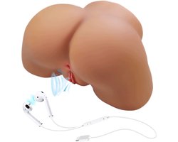 CRAZY BULL Masturbator With Vibration, Suction Effect And Voice 6.775 Kg