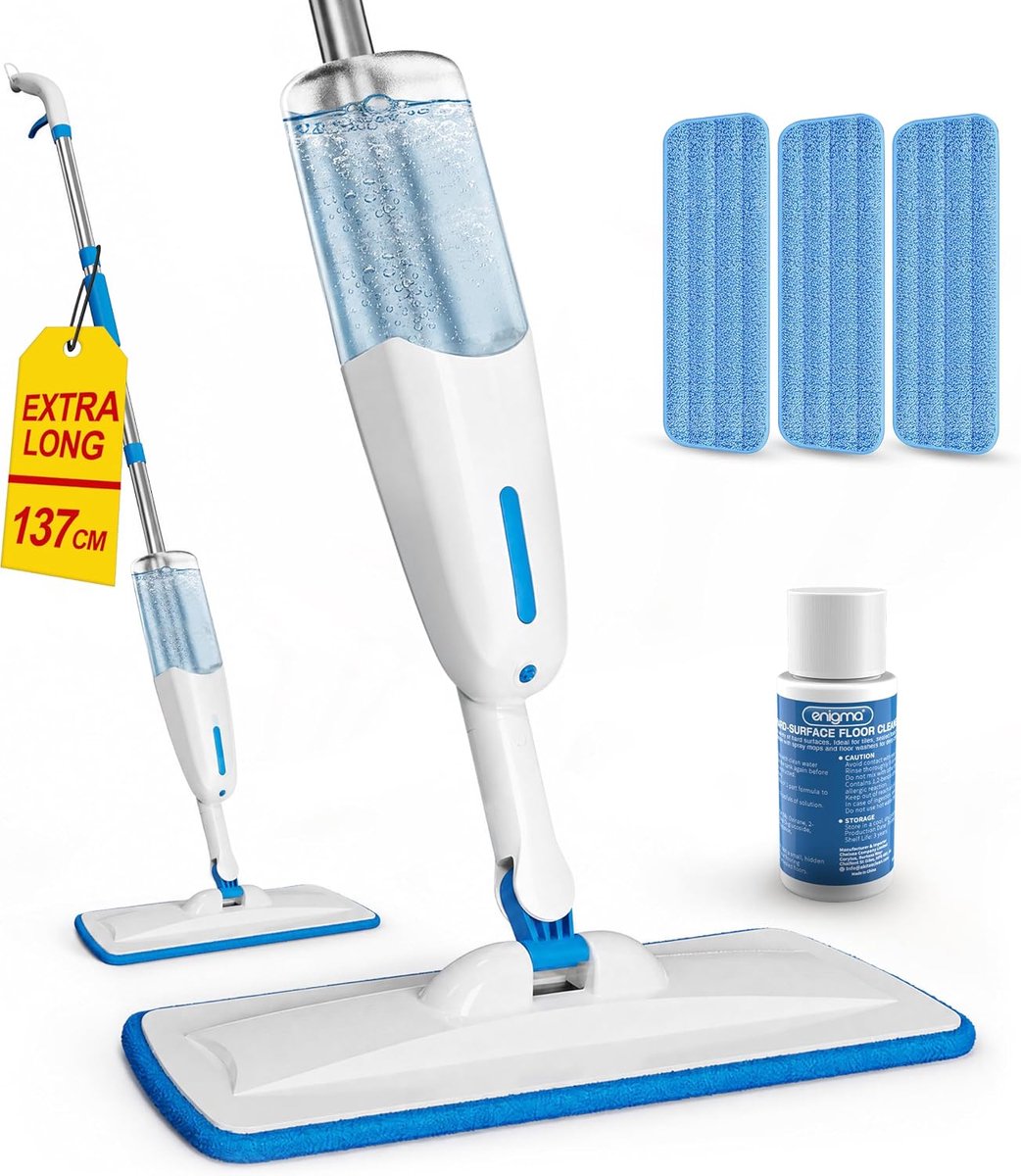 Schoonmaakartikel - 137 cm - Microvezel - Lekvrij