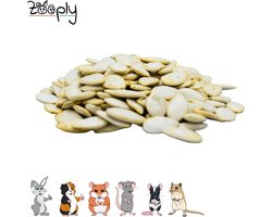 Zooply Pompoenpitten - Kruiden & Snacks - 100% natuurlijk - Voor konijnen & cavia's - 200 gram
