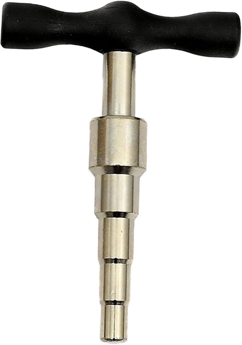 Calibrator deburrer voor meerlaagse composietbuizen: metaal calibratiethorn (16, 20, 25, 32mm), PEX buizen, diameterherstel, precisie, veelzijdigheid, gebruiksvriendelijk