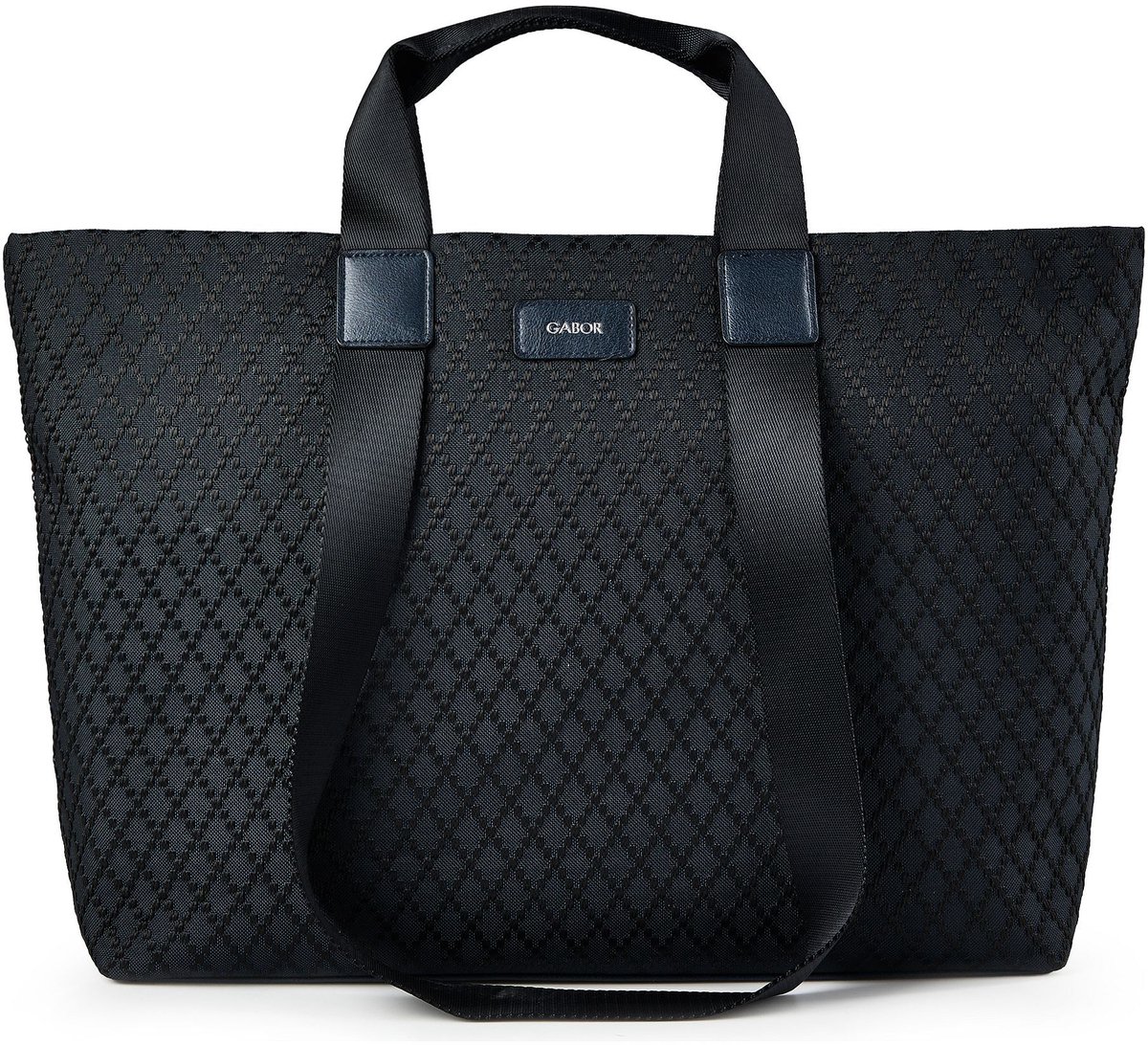 Gabor shopper schoudertas Helmea Zip Shopper Dark Blue donkerblauw