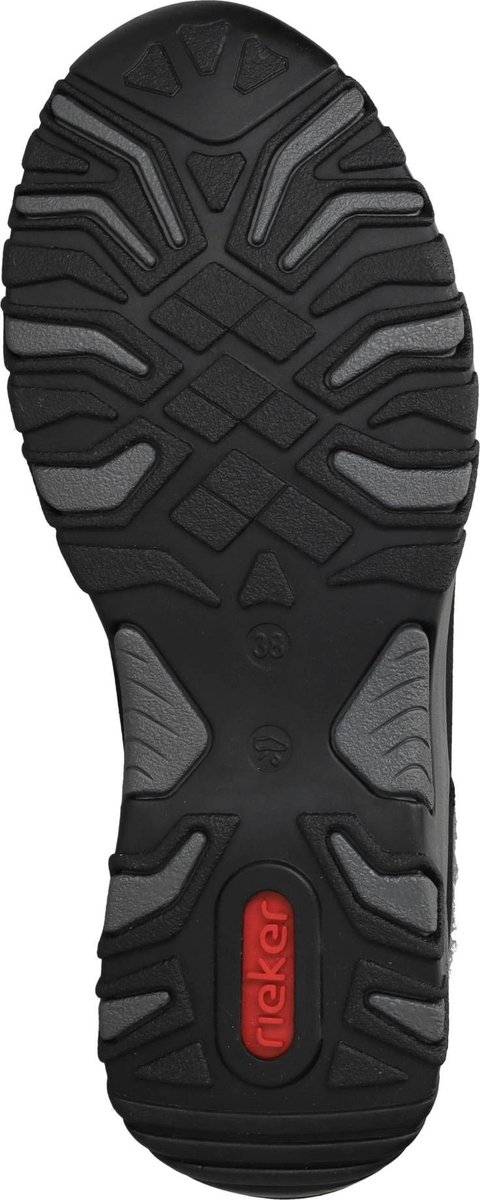 Rieker TEX Veterboots - Dames - Zwart - Maat:40