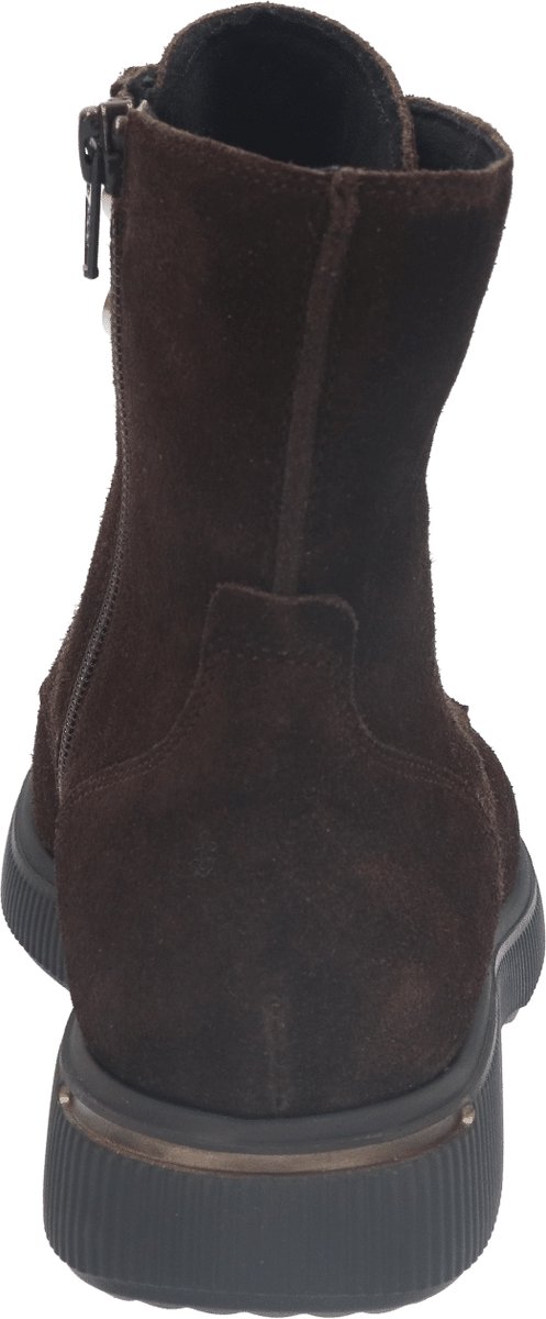 Durea - Dames Veterboot - Artikel 9837.835.5521 - Wijdte H - Bruin Suede - maat 41