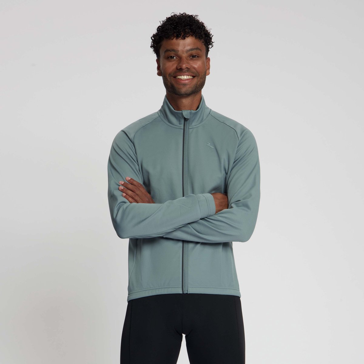 Rogelli Essential II Heren Winter Fietsjack - Grijs