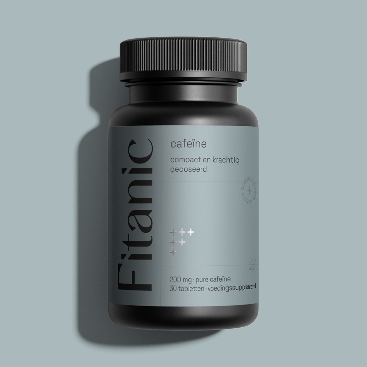 Cafeïne 200 mg - 30 tabletten - Vegan - Fitanic