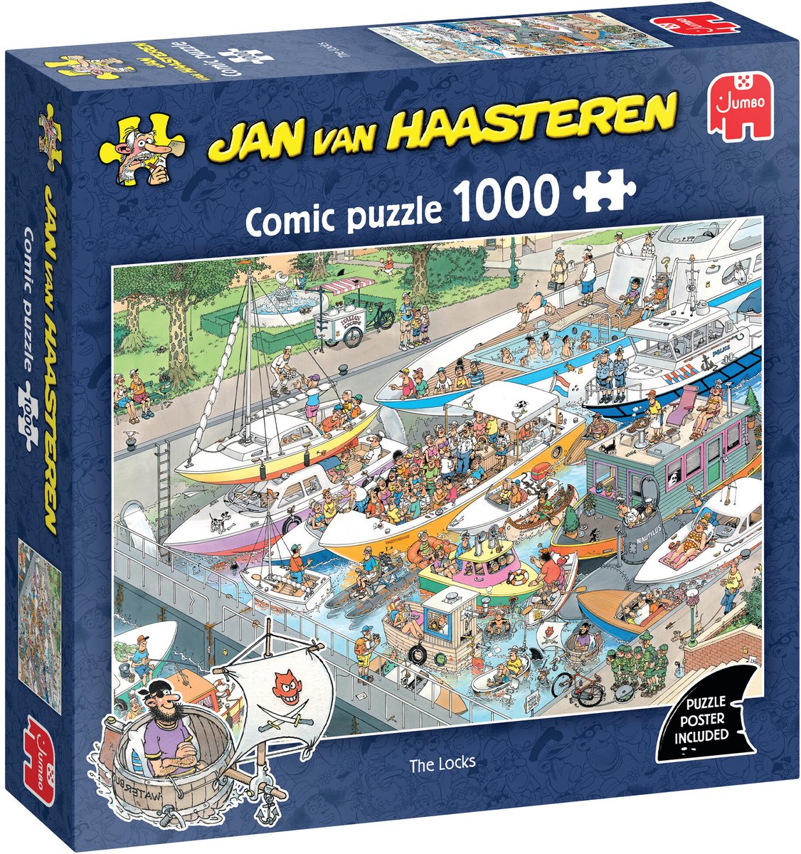 The Locks - Jan van Haasteren - puzzel van 1000 stukjes