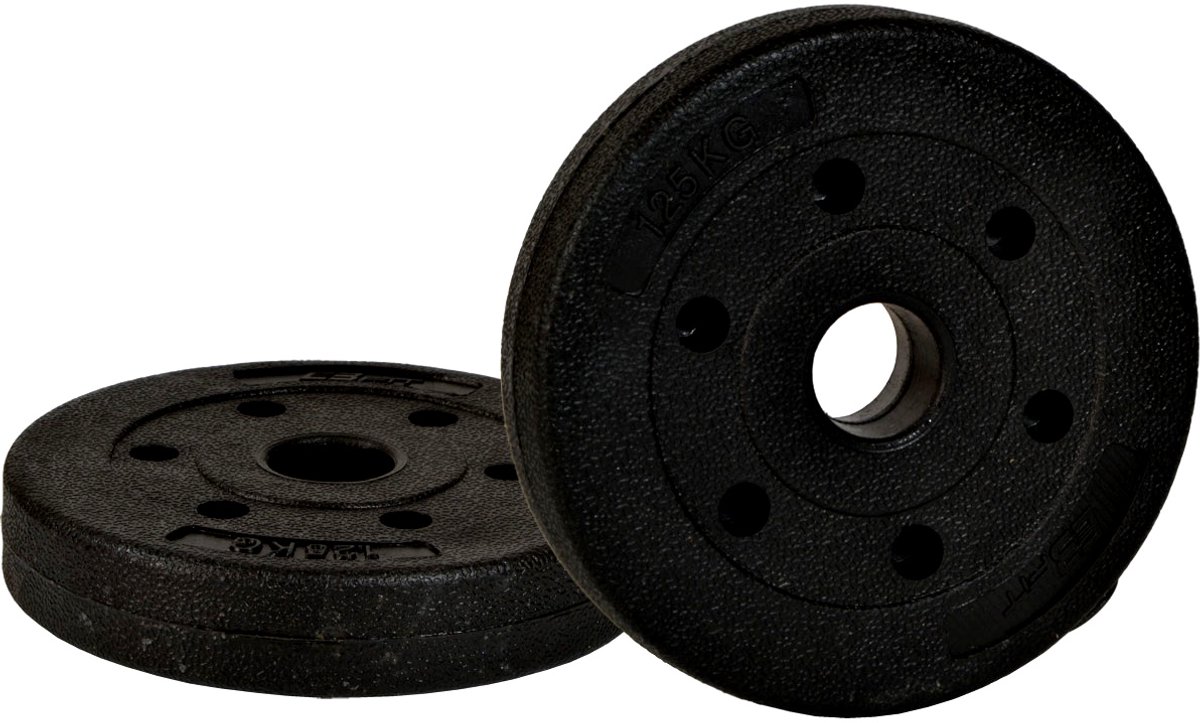 Merkloos Bitumen Gewicht 1,25kg - Fitnessschijf voor Halters