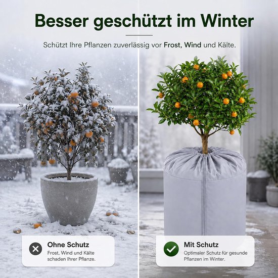 Hoes voor planten, 2 stuks, 40x35 cm — afbeelding 5