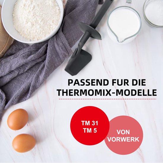 Keukenmachine accessoires, voedselveilige spatel voor keukenmachine TM5, TM6, TM21, TM31 deegschraper, reserveonderdeel voor keukenmachine (27) — afbeelding 2