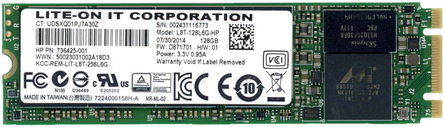 Lite-On L8T 128GB M.2 2280 SATA III – L8T-128L6G-HP