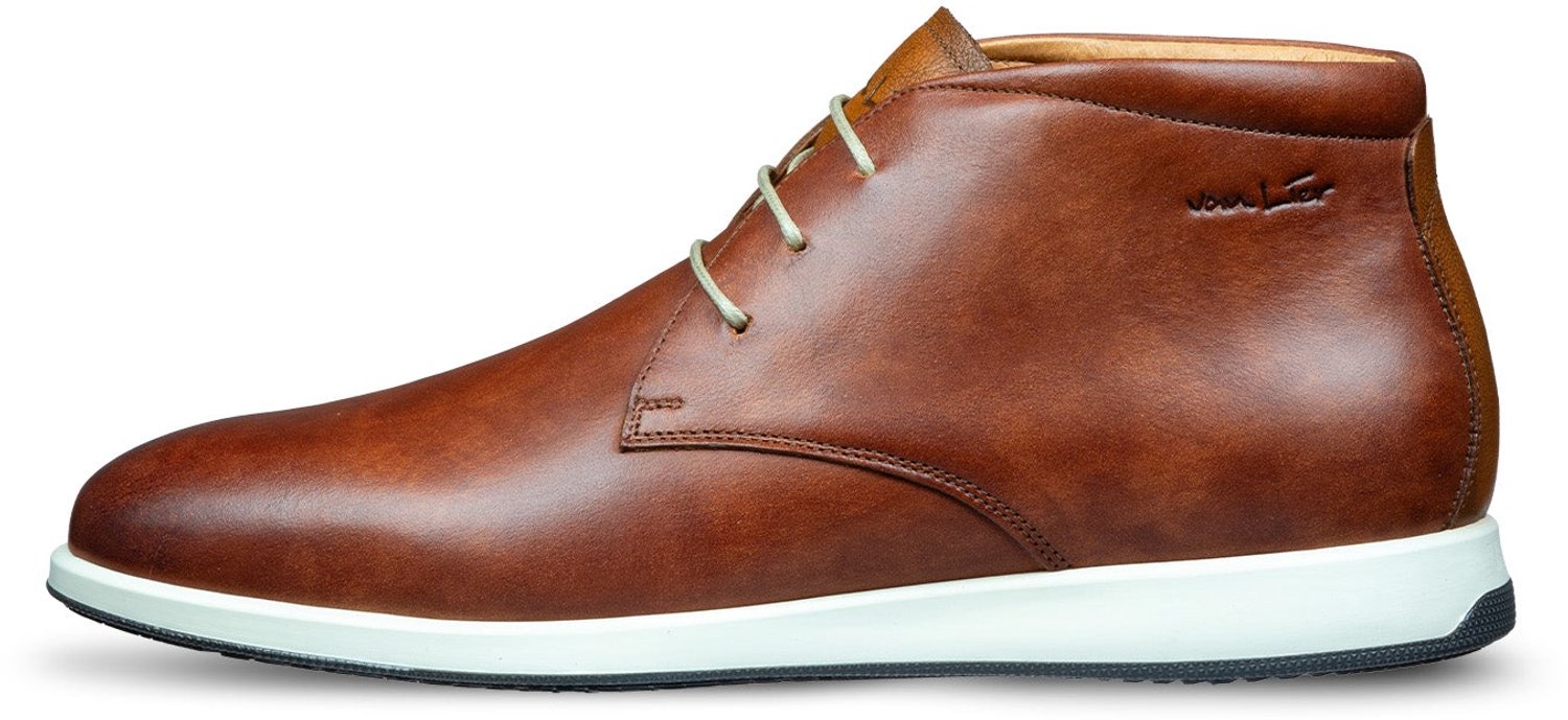 VANLIER - Heren Schoenen - Bruin - Maat 41
