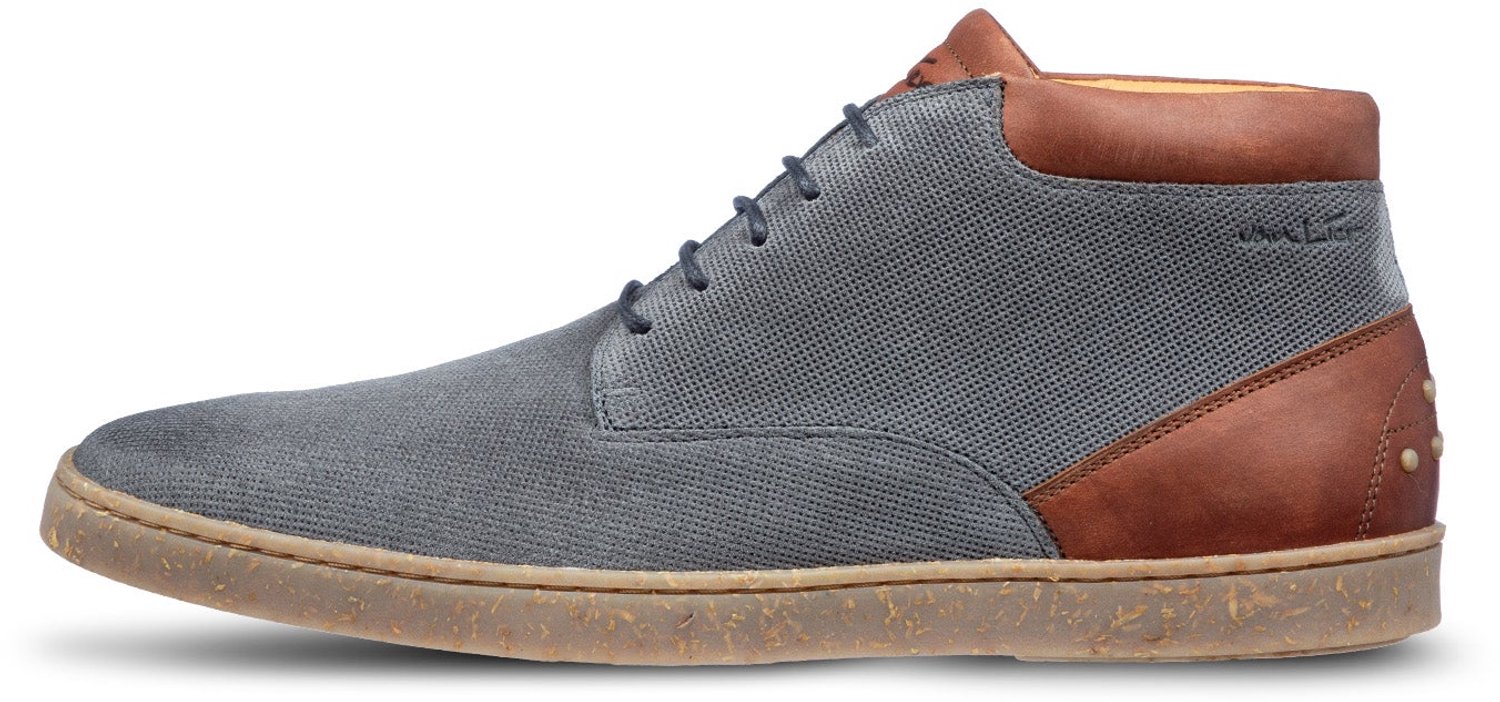 VANLIER - Heren Schoenen Lugano - Grijs - Maat 41