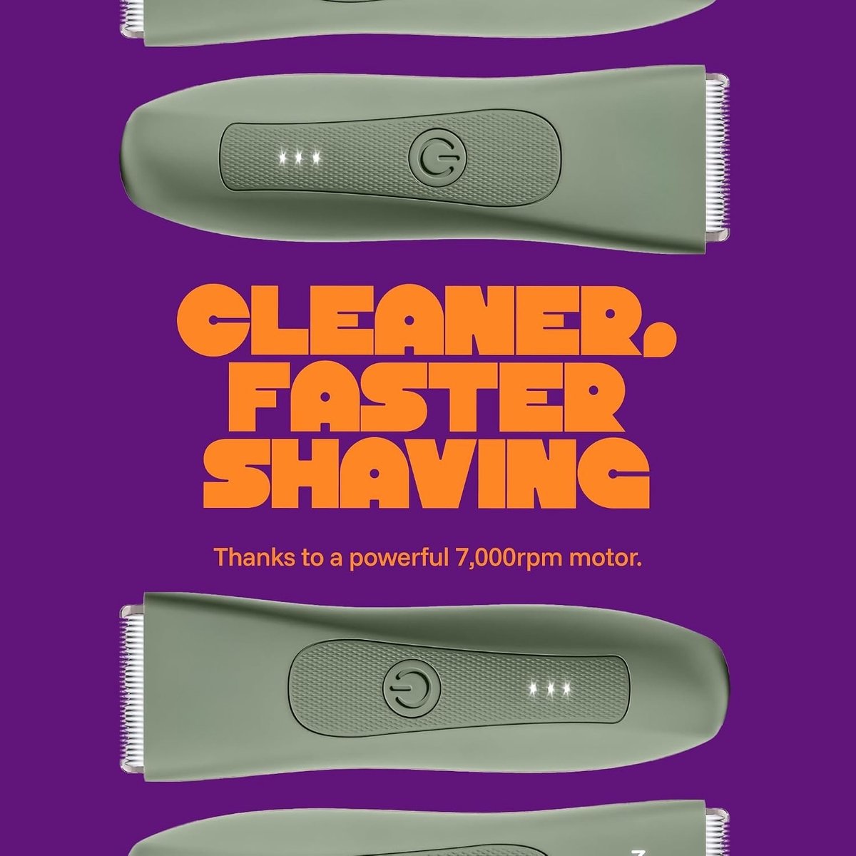 Kavora Bodygroomer Mannen - Trimmer Mannen - Trimmer - Groen - 18cm x 9cm x 7cm